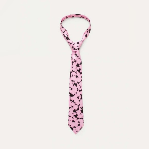 Baum und Pferdgarten Pink floral Patterned Women's Tie